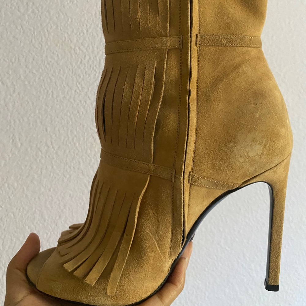 Gucci Becky Suede Booties